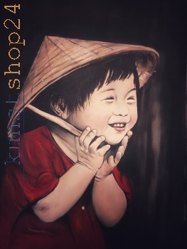 Kind / Acryl / Originalbild