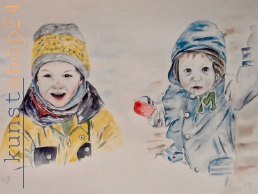 Portrait - Aquarell