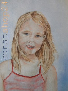 Portrait - Aquarell