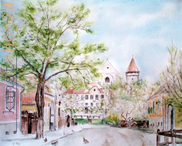 Im Mühlviertel / Aquarell / Kunstdruck