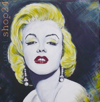 Marylin Monroe / Acryl / Kunstdruck