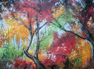 Wald - Acryl - Originalbild