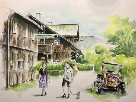 Kunstdruck 18x24 - diverse Motive
