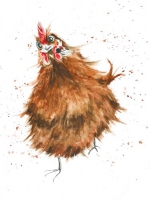 Grußkarte "Hendl"