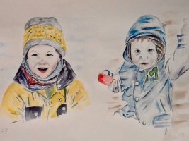 Portrait - Aquarell