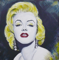 Marylin Monroe / Acryl / Kunstdruck