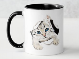 Tasse mit Motiv 9,5 cm x 8,0 cm - Katze "Strizzi"
